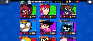 Conta de brawl stars no preço