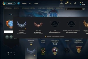 Conta Prata 4 com 64 Champs e 56 Skins + 2 Fragmentos - League of Legends LOL