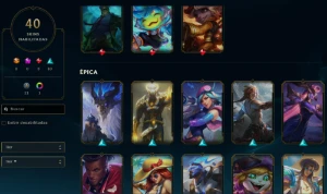 40 Skins | Kayle Juiza Ultra Rara | Full Acesso - League of Legends LOL