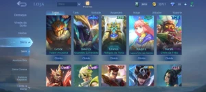 Conta boa mobile legends