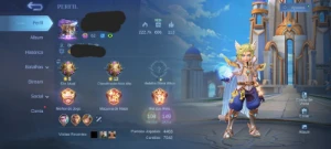 Conta boa mobile legends