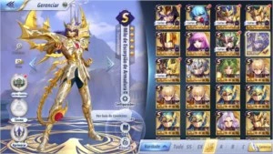 SAINT SEIYA AWAKENING - COM GEMAS AVANÇADAS E LIVROS SSA