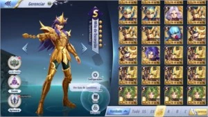 SAINT SEIYA AWAKENING - COM GEMAS AVANÇADAS E LIVROS SSA