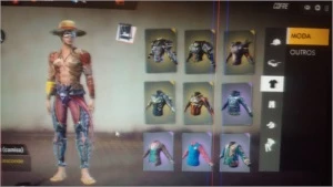 Conta Free Fire mestre