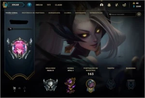 Conta League of Legends - Elo Prata IV - LVL 85 LOL
