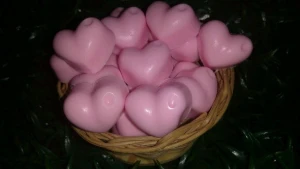 Sabonete Coração - Artesanato e Personalizados