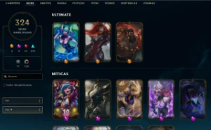 Conta Lol Diamante 1 - 327 Skins - League of Legends