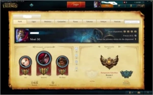 conta leage of legends - League of Legends LOL