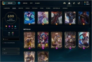 699 Skin plat 2 - League of Legends LOL