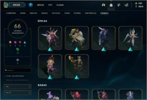 699 Skin plat 2 - League of Legends LOL
