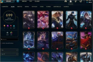 699 Skin plat 2 - League of Legends LOL