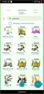 Conta Pokemon Go pronta para campeonatos pvp e raids - Pokémon