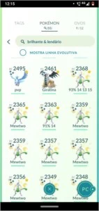Conta Pokemon Go pronta para campeonatos pvp e raids - Pokémon