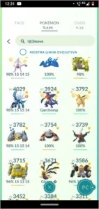Conta Pokemon Go pronta para campeonatos pvp e raids - Pokémon
