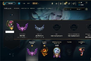 Mestre com 55 Champs e 12 Skins