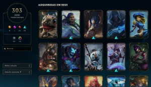 Conta Lol 🌟 303 Skins 🌟 Todos Campeoes - League of Legends