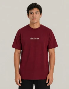 Camiseta Bordô Porcelana