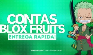 [Melhor Preço] Contas Blox Fruits (Max, Kitsune, Dragon) - Roblox