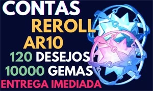 ✨ CONTAS REROLL GENSHIN IMPACT ✨