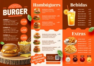 #1 Cardápio para Hamburgueria ★(PSD/PREMIUM/MODERNO)★ - Others
