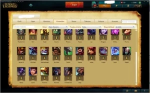 CONTA DE LEAGUE OF LEGENDS 36 CHAMP - 6 SKINS - BRONZE LOL