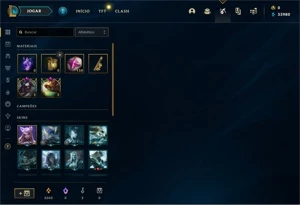 [BR] SMURF MESTRE PRONTA-ENTREGA - TOP RAMMUS E KAYN BR - League of Legends LOL