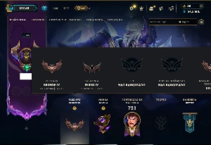 Ferro 4 com TODOS os Champs e 213 Skins +3 Prestigios - League of Legends LOL