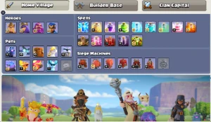 Conta Clash Of Clans Cv16 Quase Full