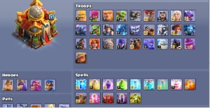 Conta Clash Of Clans Cv16 Quase Full