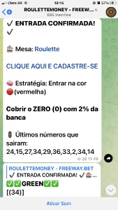 ⚫️Robo Da Roleta So Na Cor ⚫️ E 🔴 - Outros