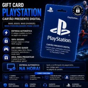 🎮 R$ 35 Gift Card PlayStation Store