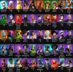 CONTA OG FORTNITE