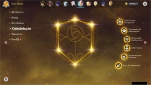 Conta AR 54, Eula, Shogun, Itto, Zhong, Diluc e Keqing - Genshin Impact