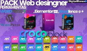Pack Web Designer Worpress e Elementor Pro-Plugin Yoast SEO