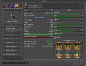 Elite Knight 233 - GENTEBRA - Tibia