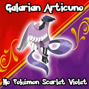 Galarian Articuno para Pokémon Scarlet e Violet - Outros