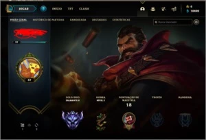 CONTA DIAMANTE 2 COM 67% DE WINRATE E LEVEL BAIXO - League of Legends LOL