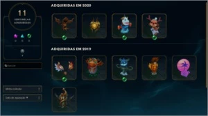 Conta League of Legends Ouro I LOL