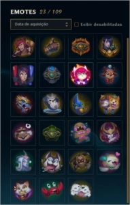 Conta League of Legends Ouro I LOL