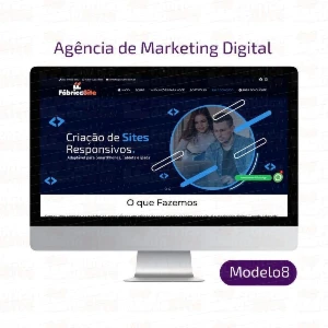 Site Para Agência Web e Marketing Digital em PHP