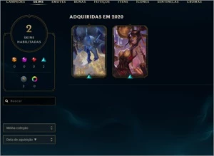 Conta unranked lv 26, 2 skins épicas,17000 essencias azuis - League of Legends LOL