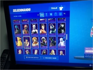 CONTA FORTNITE SEASON 2 180 skins