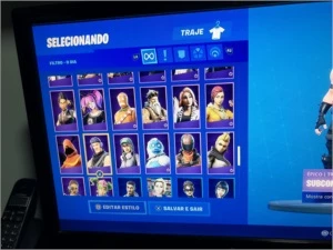 CONTA FORTNITE SEASON 2 180 skins