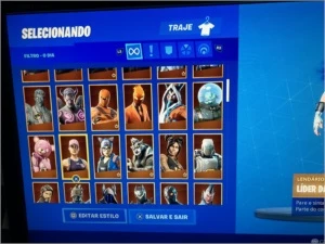 CONTA FORTNITE SEASON 2 180 skins