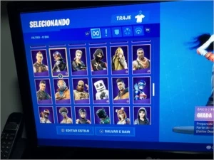 CONTA FORTNITE SEASON 2 180 skins
