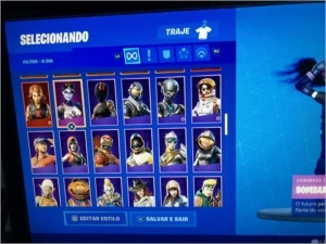 CONTA FORTNITE SEASON 2 180 skins