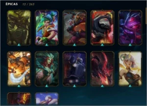 Conta de League of Legens Ouro IV (Leia a descrição) - League of Legends LOL