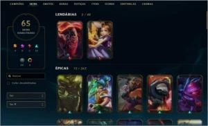 Conta de League of Legens Ouro IV (Leia a descrição) - League of Legends LOL