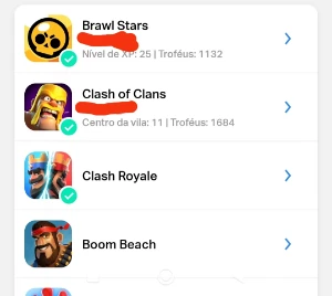 Conta Supercell Id Email Próprio Clash Royale/Clans + Braw S - Clash of Clans