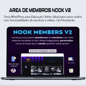 Tema Wordpress -Área De Membros Nook V2